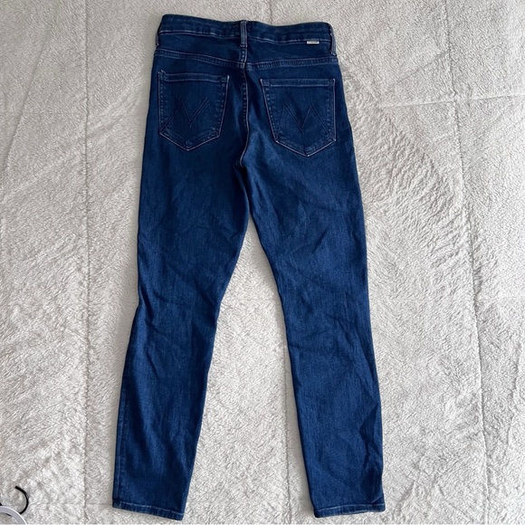 MOTHER High Waist Looker Ankle Denim Jeans Women’s size 26 1401-686 - Picture 4 of 16